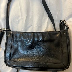 Vintage Harley Davidson Purse 100% Leather